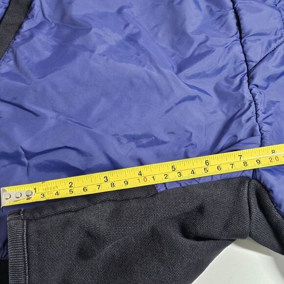 Acne Studio Color Block Pull On Bermuda Sweat Shorts Zip Pocket Blue Men Medium - Picture 8 of 9